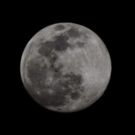 Moon, shot from Westminster, Maryland